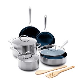 Stainless Steel10pc Cookware Set