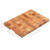 Chopping Board 19.7"x13.4"x1.5" Solid Acacia Wood