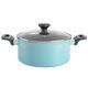 Everyday Hearne 10-Piece Dusty Blue Enamel Aluminum Cookware Set