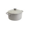 Cast Iron;  6.5 Quart Enameled Cast Iron Dutch Oven