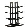 Elegant Modern Asian Style 12-Bottle Wine Rack  In Natural Bamboo