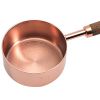 Kitchen Accessories 4Pcs/Set Measuring Cups Spoons Stainless Steel Plated Copper Wooden Handle Cooking Baking Tools